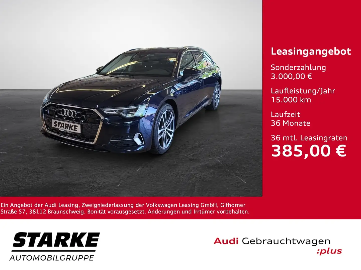 Audi A6 Avant 40 TDI S tronic quattro advanced NaviPlus... Blau - 1