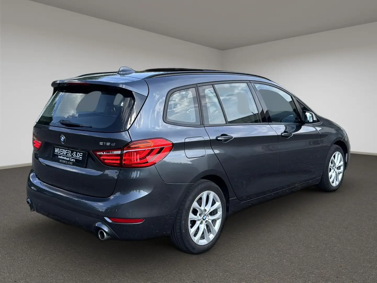 BMW 218 d xDrive Advantage+Pano+LED+Prof.Navi+Sportsitze Gris - 2