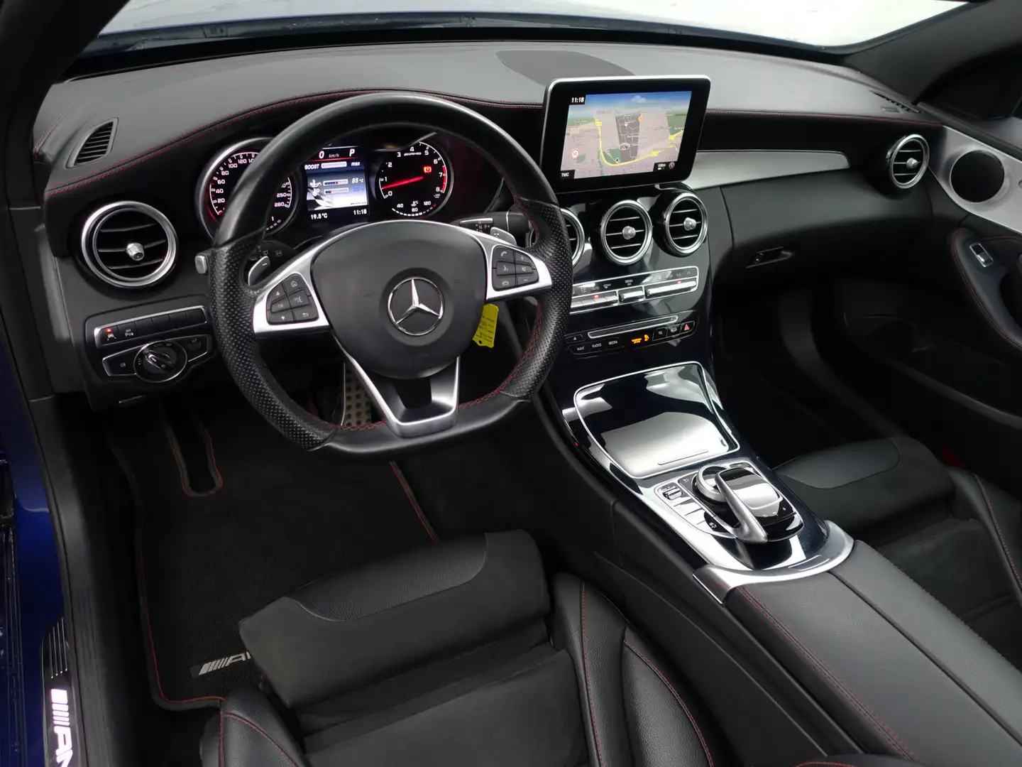 Mercedes-Benz C 43 AMG Estate 4MATIC Premium- Dealer Onderhouden, Lane As Bleu - 2