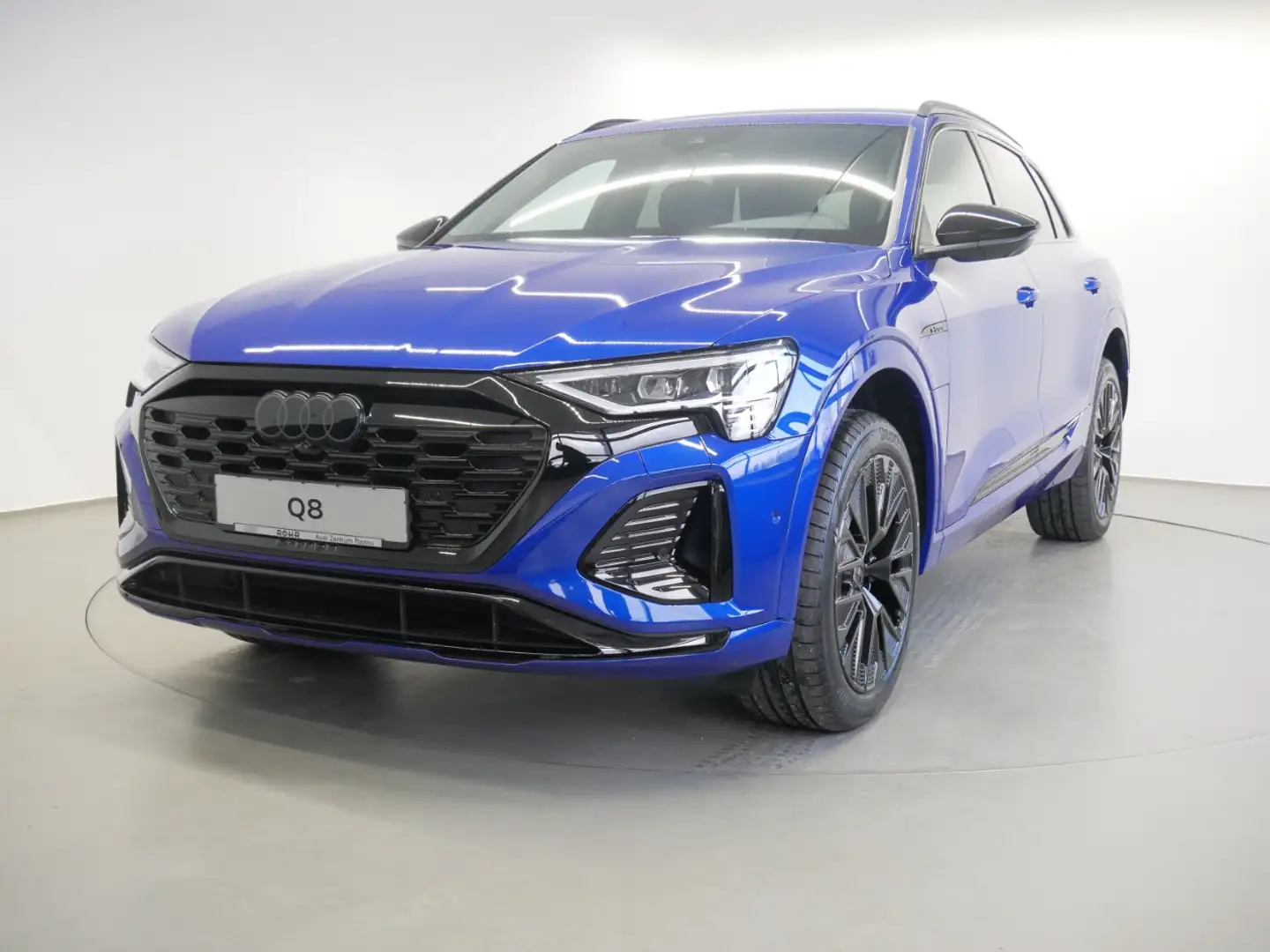 Audi Q8 e-tron 50  quattro S line MATRIX AHK virt. Cock.+ B&O 360 Blau - 1