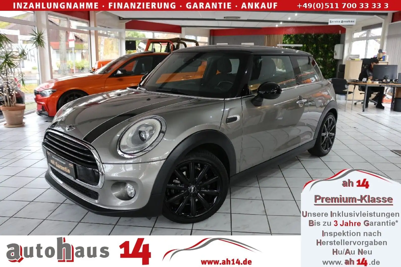 MINI Cooper - LED-Visual-Sitzheizung-Klima-1.Hand Silber - 1