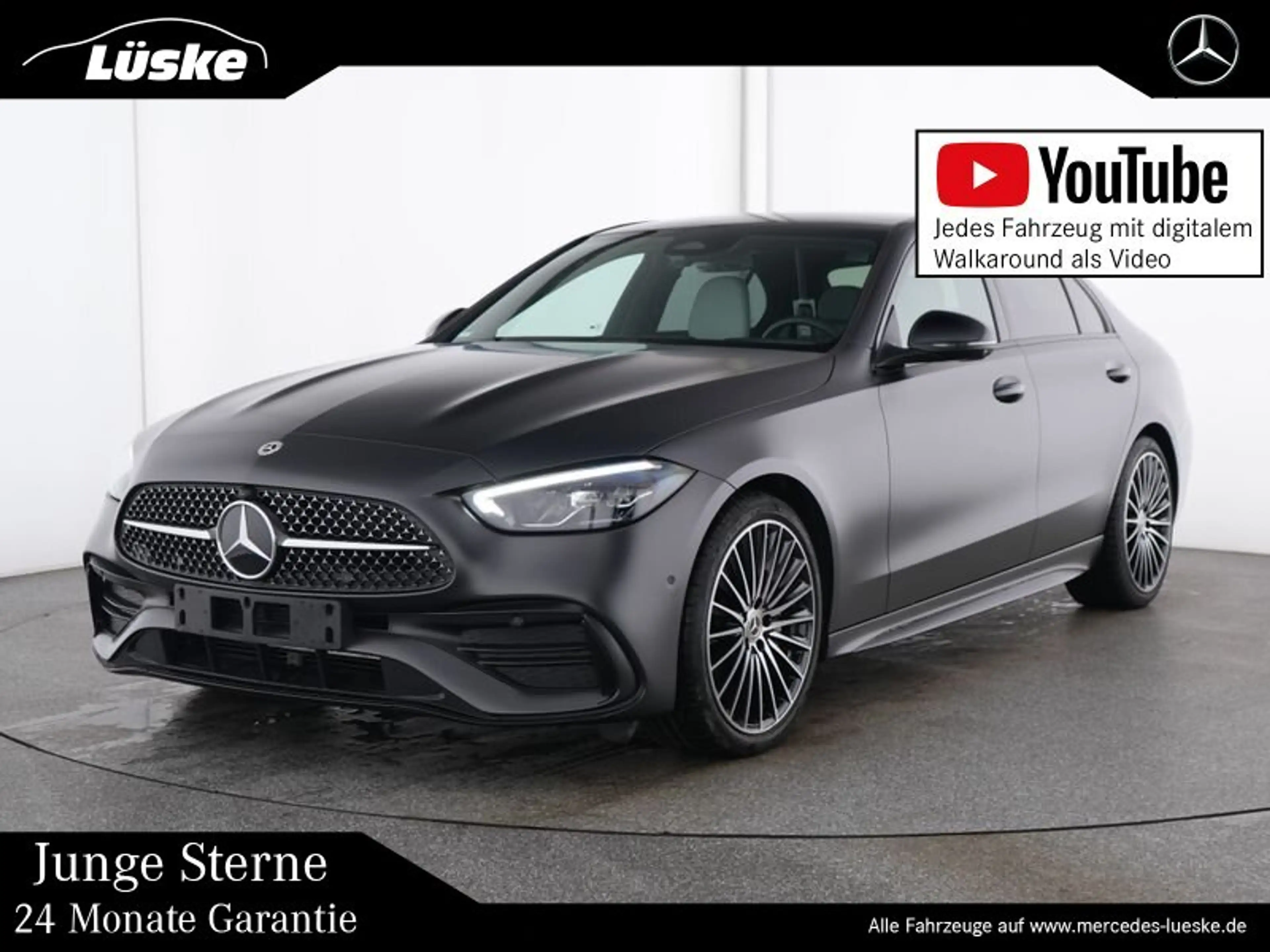 Mercedes-Benz C 180 C 180 AMG Line Night Burmester Vielspeiche MATT