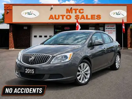 Gray 2015 Buick Verano Sedan Front-Wheel Drive Automatic