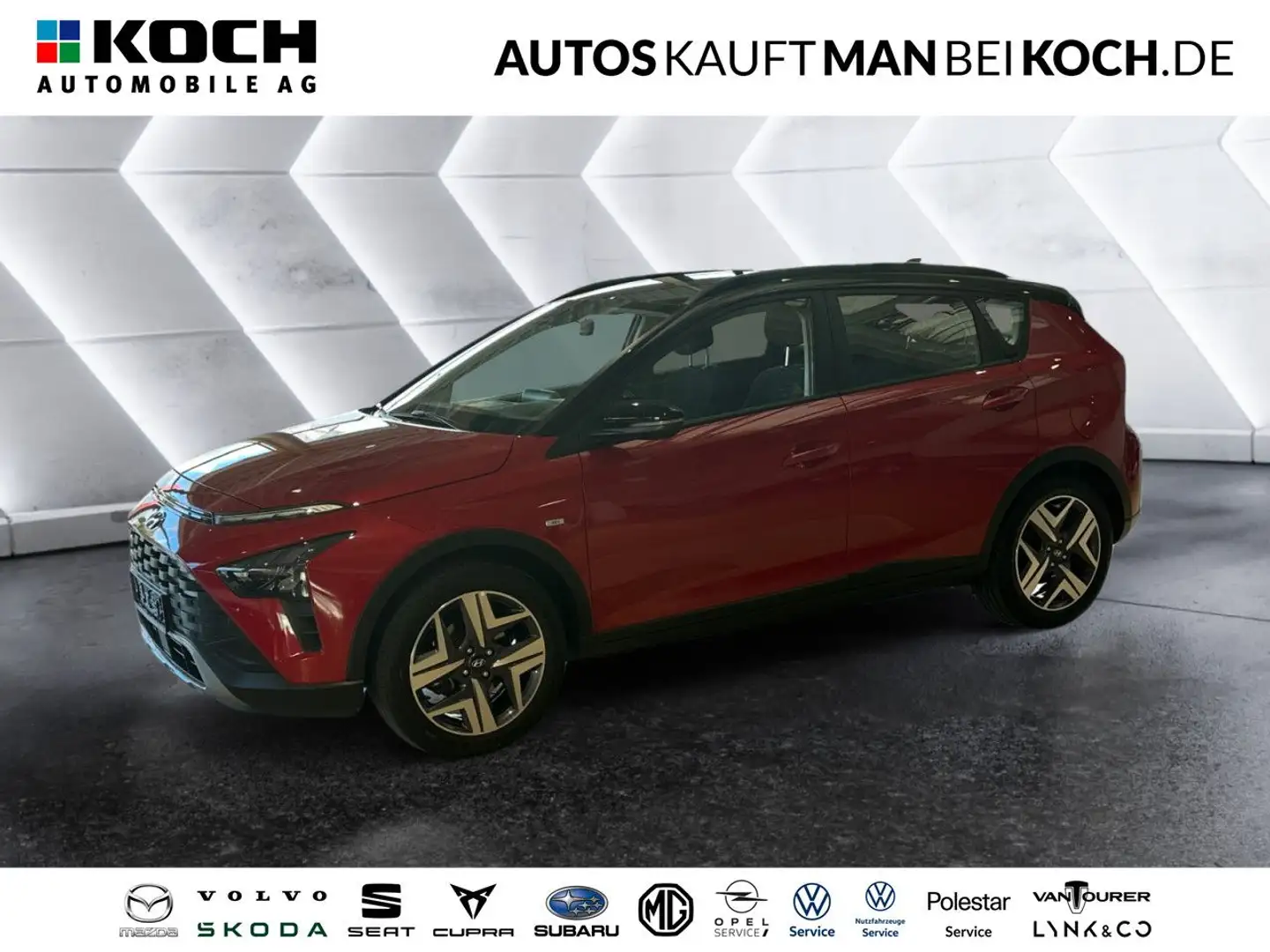 Hyundai BAYON 1.0 T-GDI 48V-Hybrid Intro NAVI BOSE SHZ LED Rot - 1