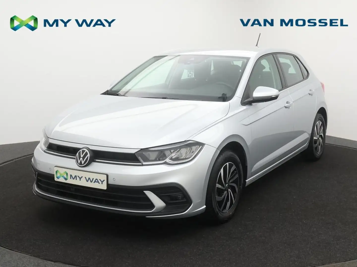Volkswagen Polo Polo 1.0TSI Life 95PK *APP CONNECT*BLTH*CRUISE*DIGITAL DASHBOARD* Argento - 1