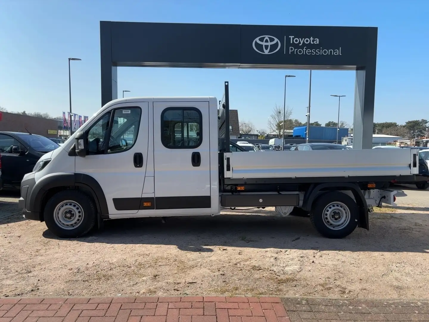 Toyota Proace Max Doka Pritsche ABS Fahrerairbag ESP ZV Білий - 2