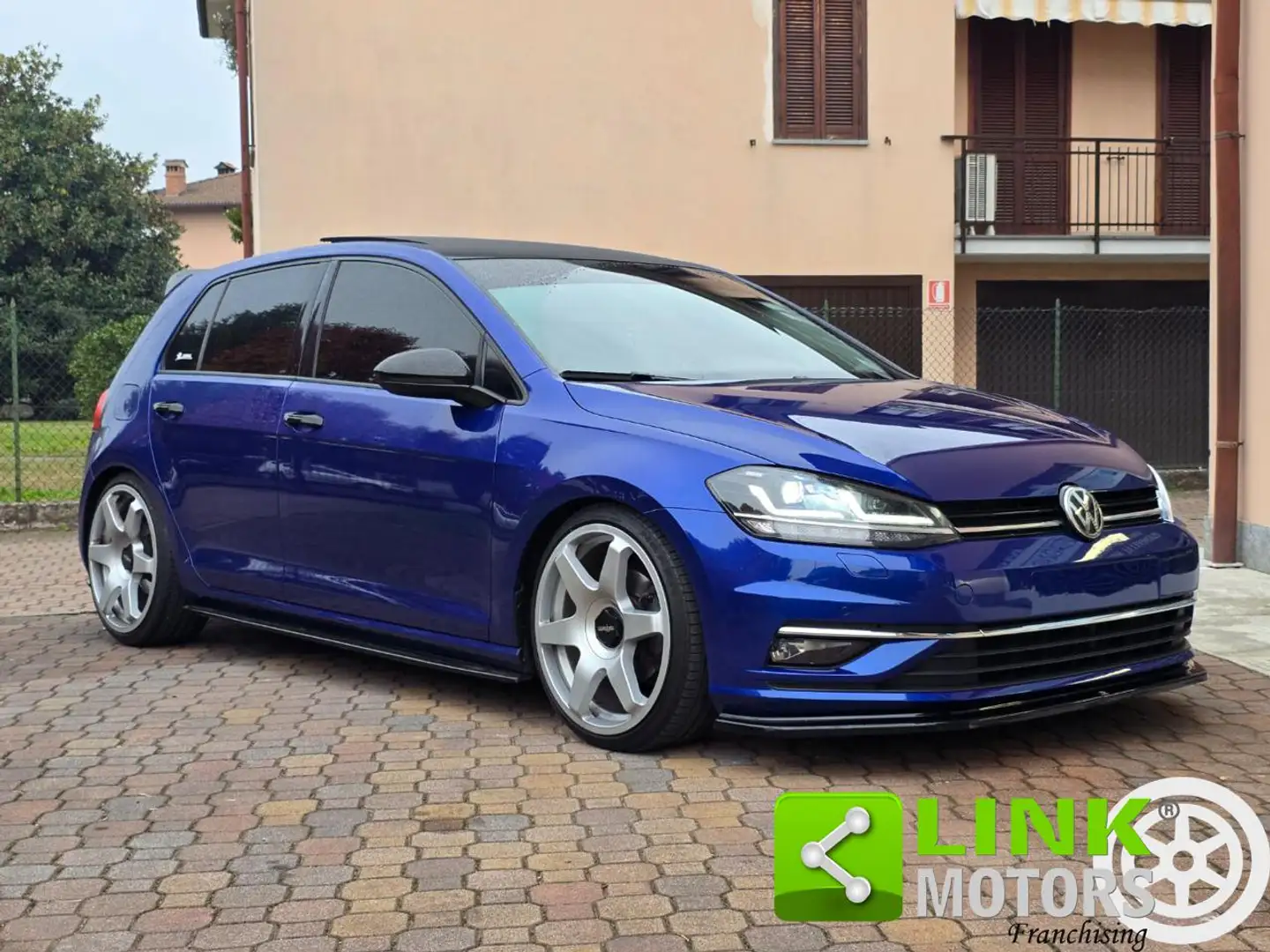 Volkswagen Golf 1.5 TSI 150 CV R Line Airlift Omologato Blu/Azzurro - 1