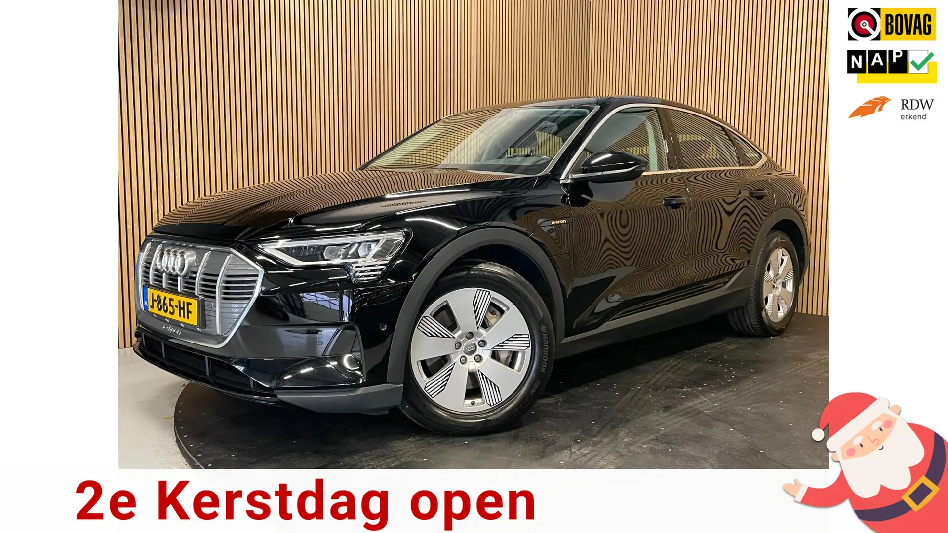 Audi e-tron Sportback 50 Quattro Edition 71 kWh|313PK|VIRTUAL| Noir - 1