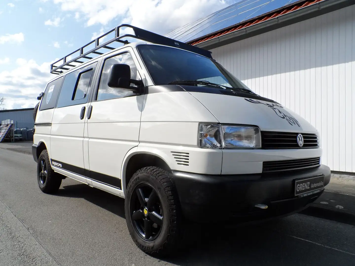 Volkswagen T4 SYNCRO TDI Halbkasten  SPERRE Standhzg. ABS Weiß - 2