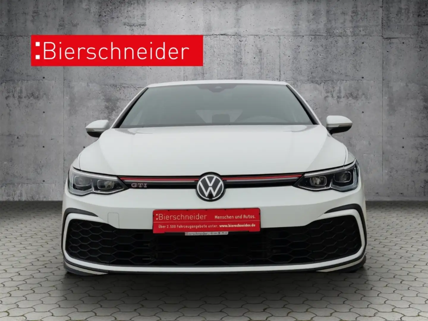 Volkswagen Golf GTI 8 2.0 TSI NAVI LED ACC SHZ LIGHT ASSIST DAB 18 Weiß - 2