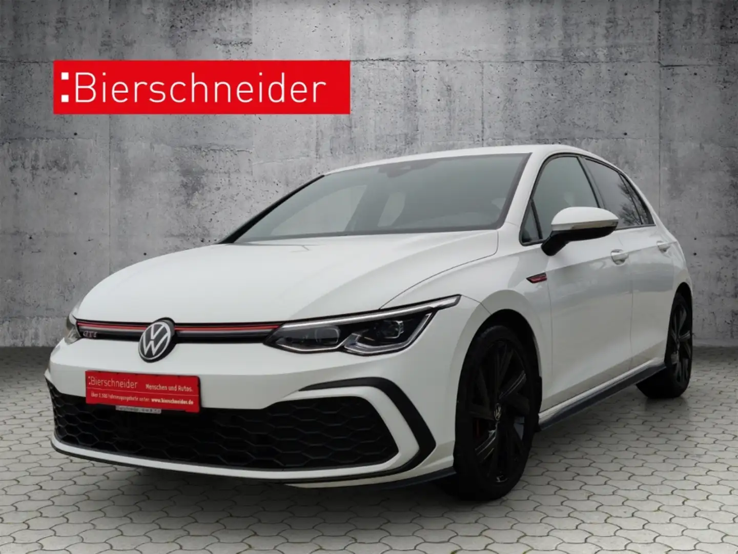 Volkswagen Golf GTI 8 2.0 TSI NAVI LED ACC SHZ LIGHT ASSIST DAB 18 Weiß - 1