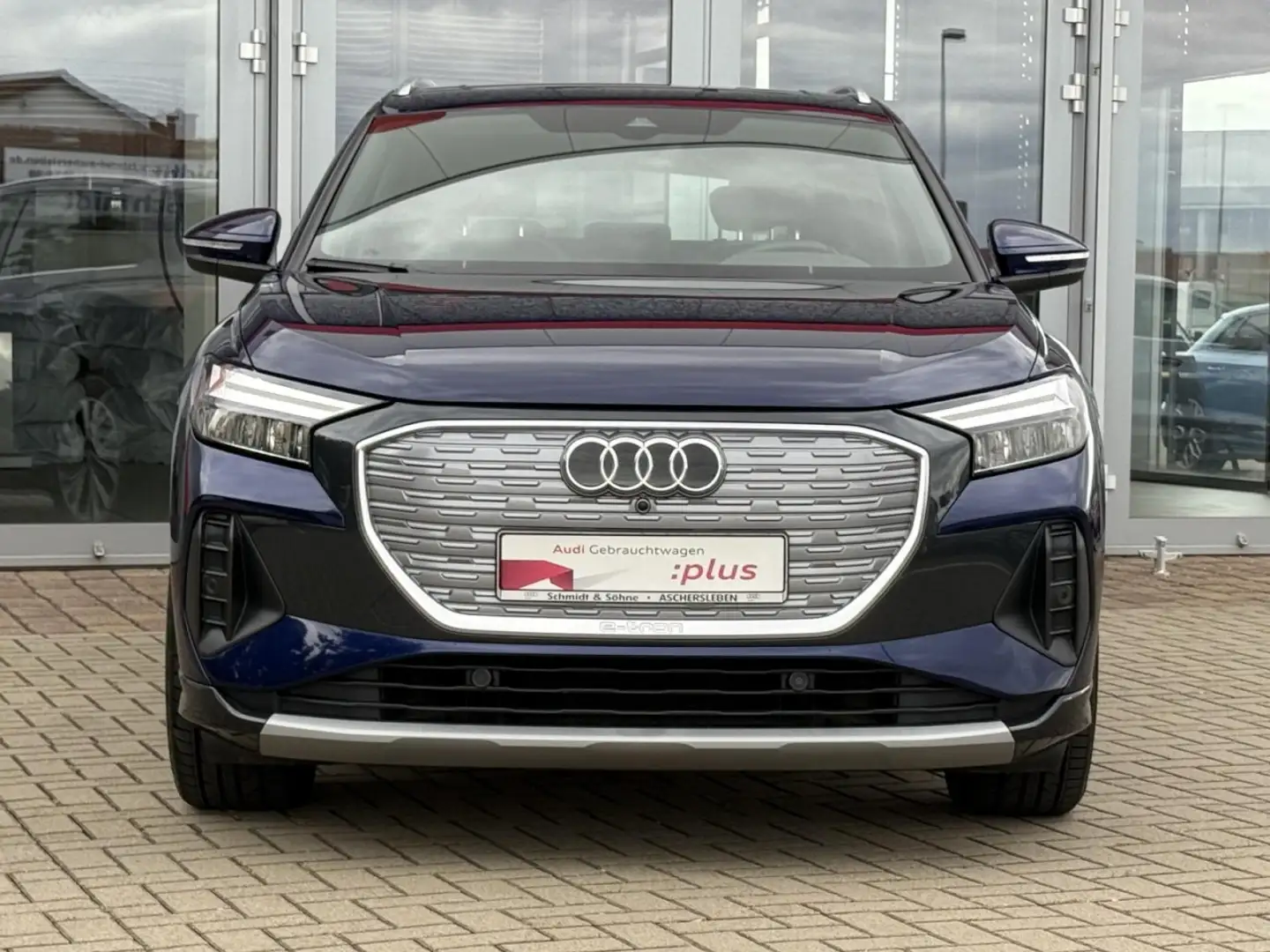 Audi Q4 e-tron 40 advanced DACH, LEDER, NAV, TOTW, Klima Navi Blau - 2