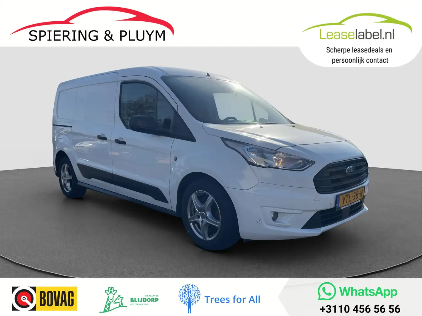 Ford Transit Connect 1.5 EcoBlue L2 Trend Airco | Camera | PDC | Navi | Wit - 1