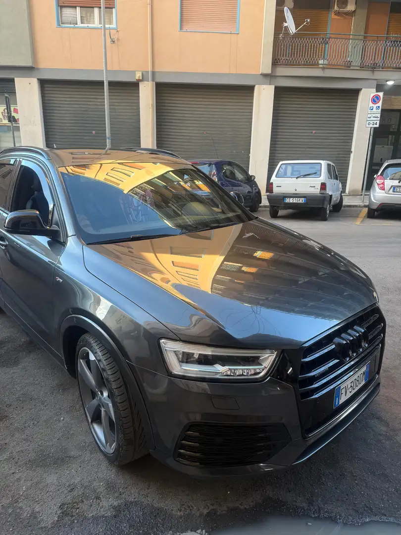 Audi Q3 Q3 2.0 tdi Sport quattro 184cv s-tronic Grigio - 1