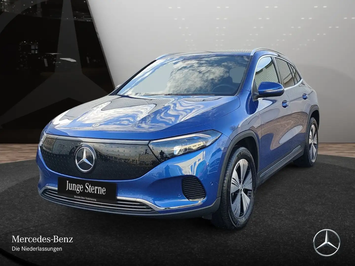Mercedes-Benz EQA 350 4M PROG+ADVANCED+AHK+KAMERA+SPUR Blau - 2