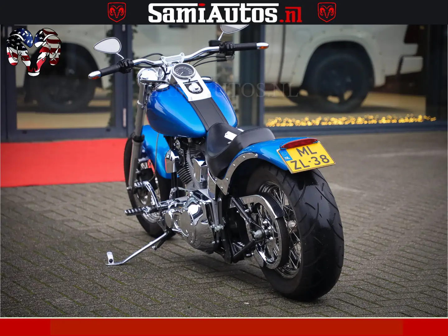Harley-Davidson Softail 88 FXST Cutom | Origineel NL | Eerste Eigenaar | T Albastru - 1