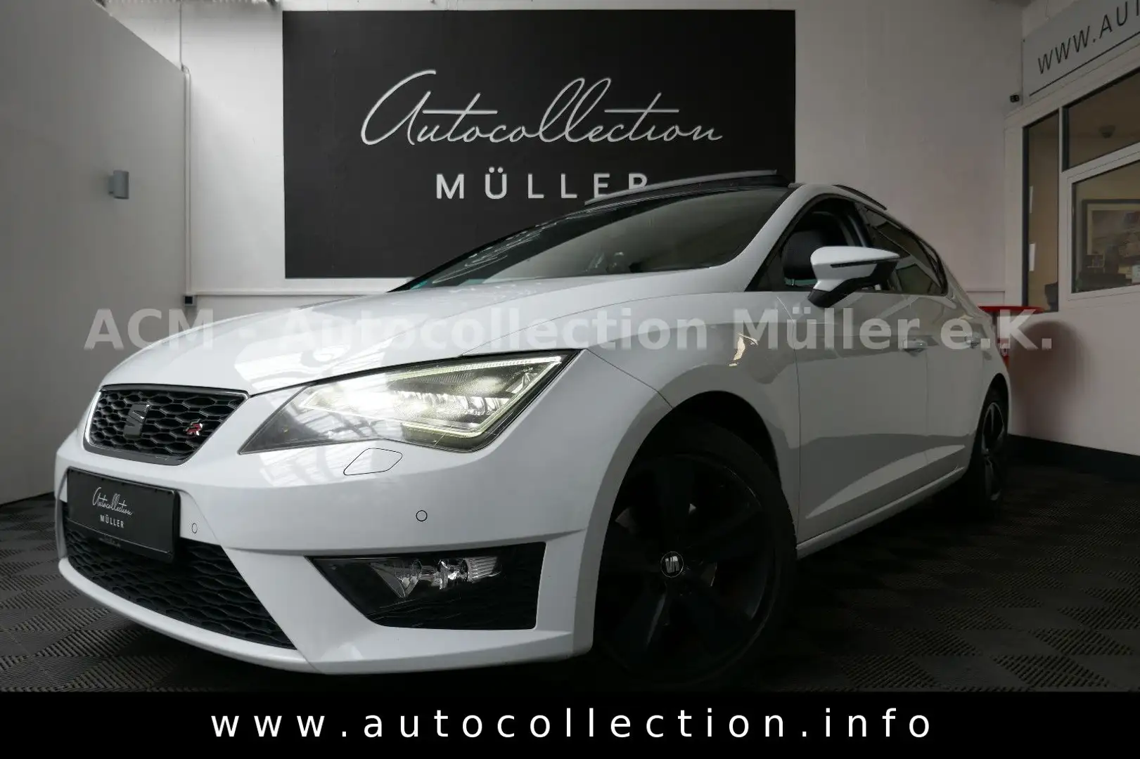 SEAT Leon FR*1.Hand*Klima*PDC*Pano*LED*Tempo*NSW Wit - 1