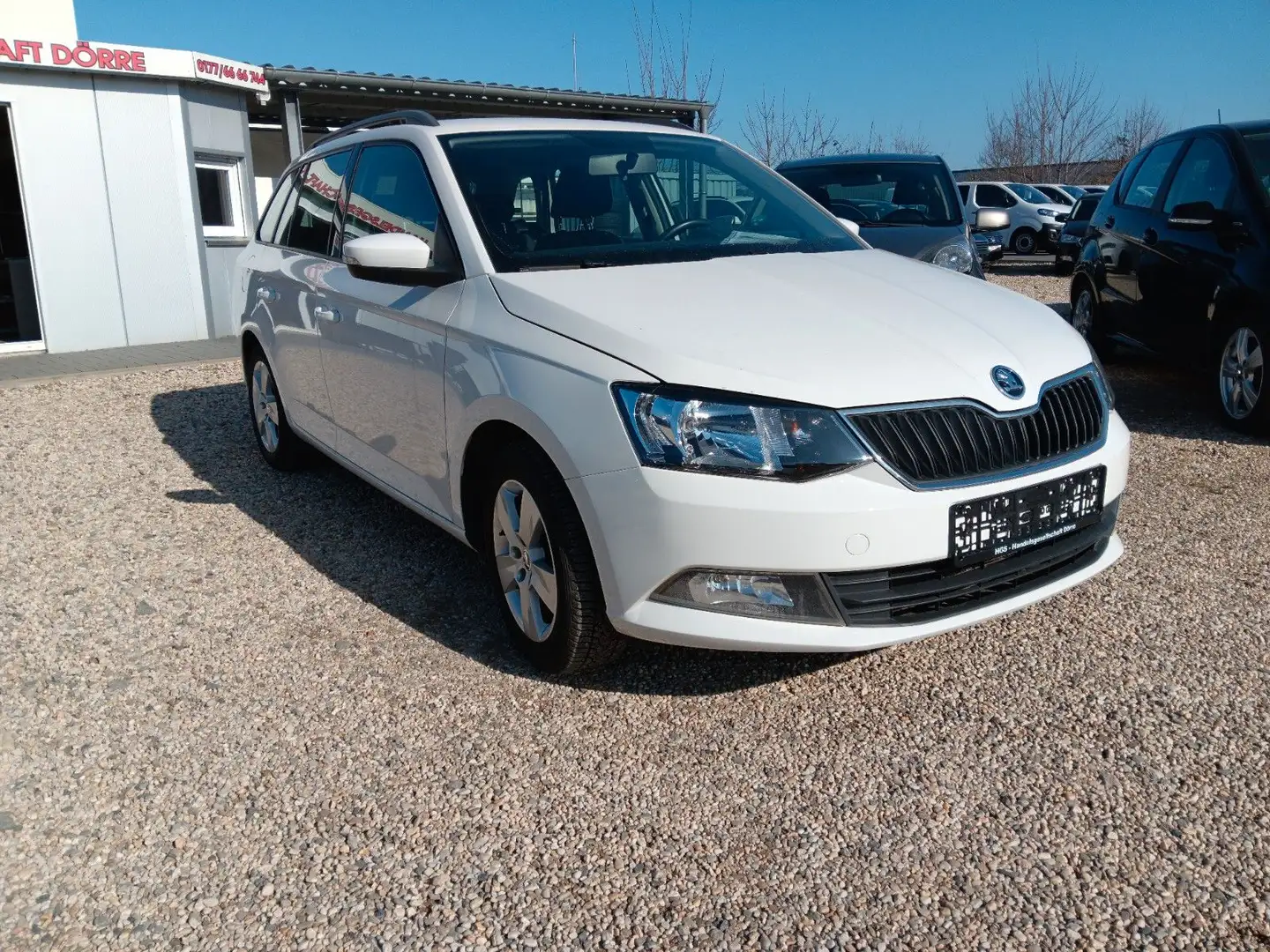 Skoda Fabia Combi Ambition Klima NSW Alu Sitzheizung Weiß - 2
