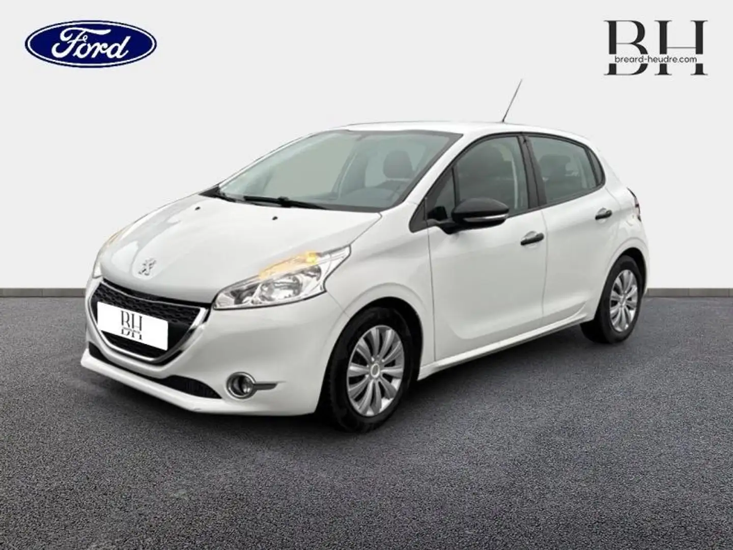 Peugeot 208 1.4 HDi FAP Access 5p Blanc - 1