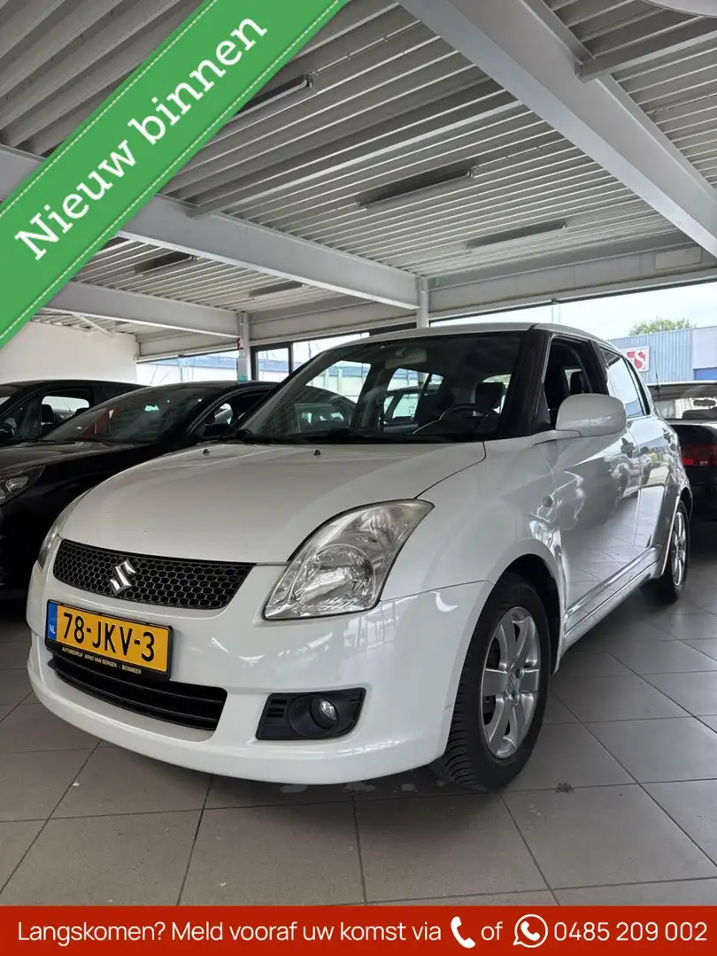 Suzuki Swift 1.3 Shogun, airco, lm-velgen. Weiß - 1