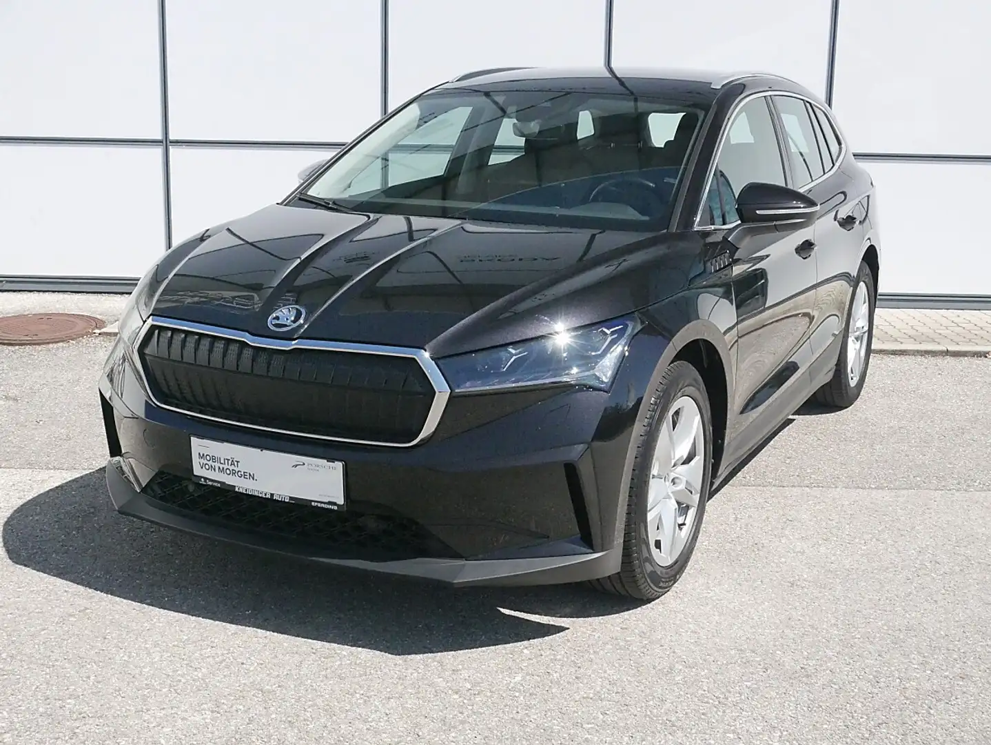 Skoda Enyaq iV 80 82kWh, Totwinkel-Assistent, Rückfahrkamer... Schwarz - 2