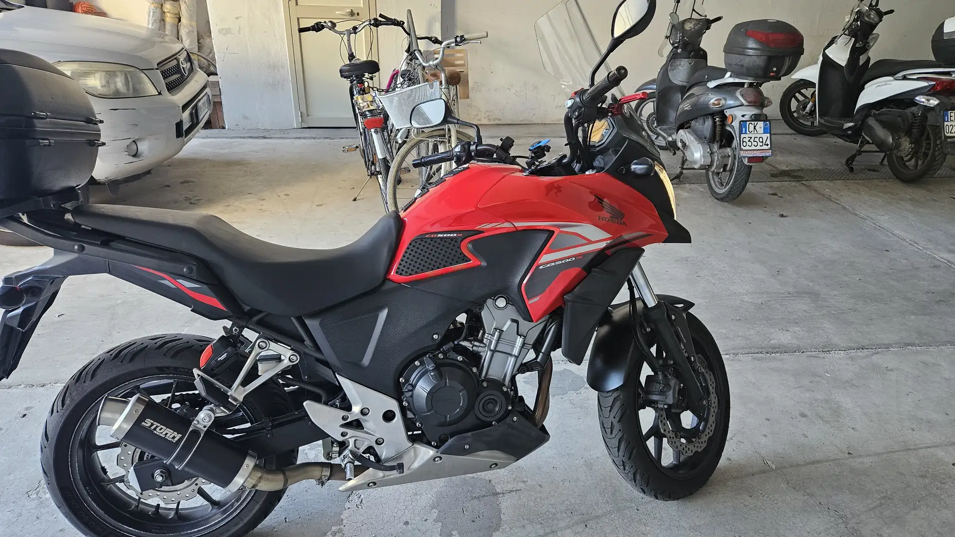 Honda CB 500 cb500x Rouge - 2