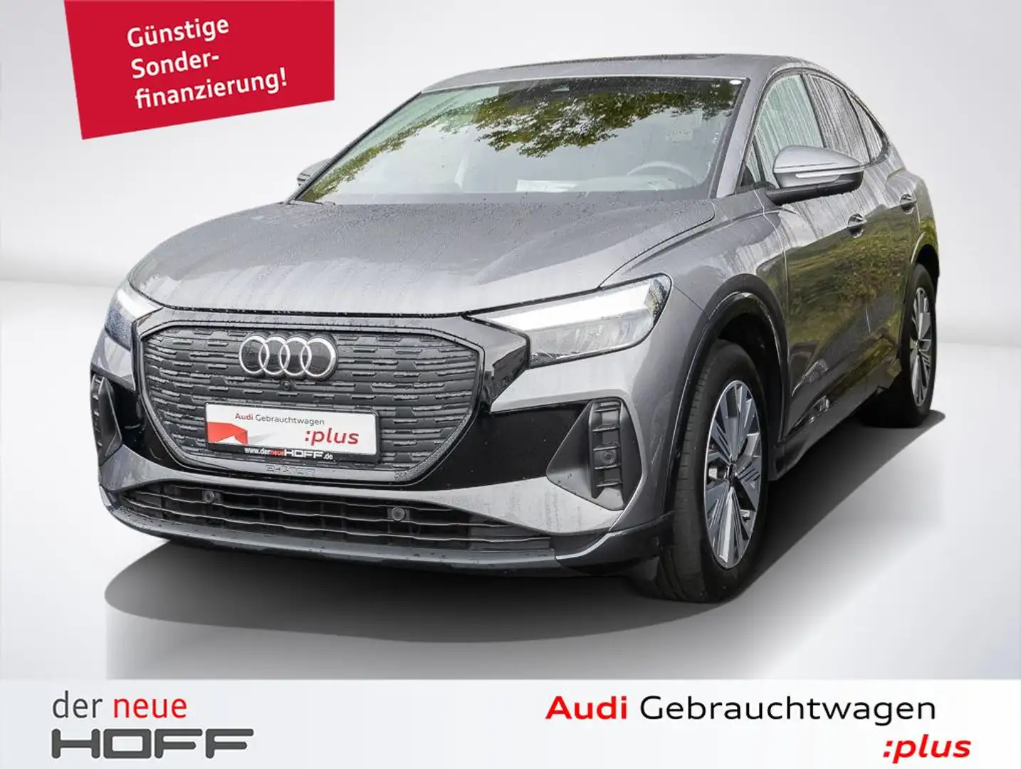 Audi Q4 e-tron Sportback Pano ACC Kamera Standklima Navi L Gris - 1