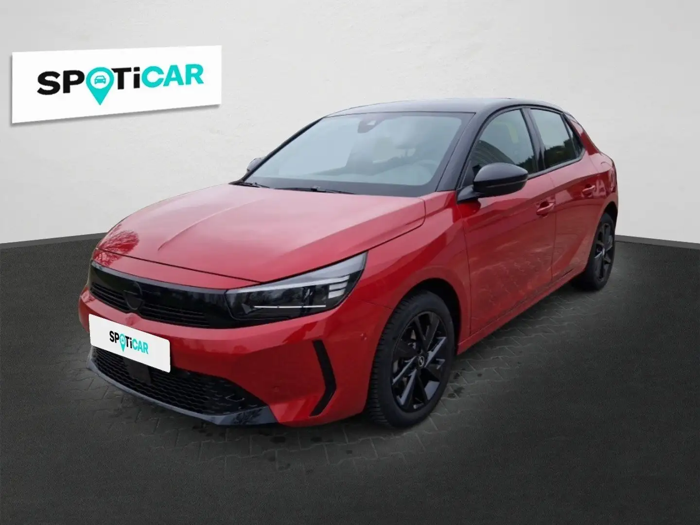 Opel Corsa GS 1.2 ***Werksfahrzeug*** Rood - 1