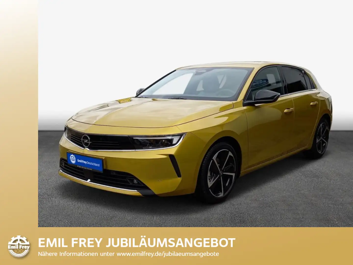 Opel Astra 1.2 Turbo Automatik Elegance Navi *LED*RFC Žlutá - 1