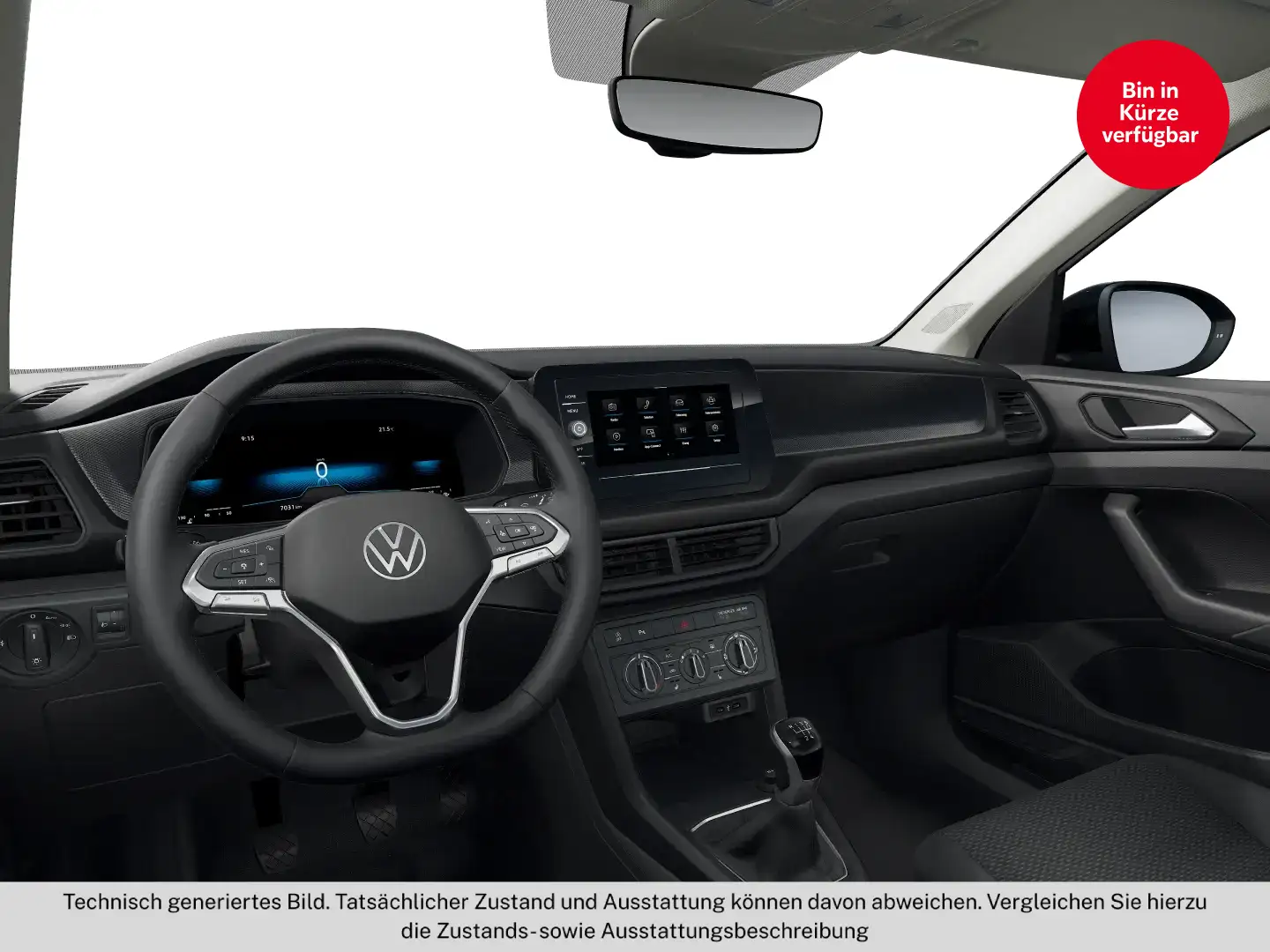 Volkswagen T-Cross 4Me TSI Schwarz - 2
