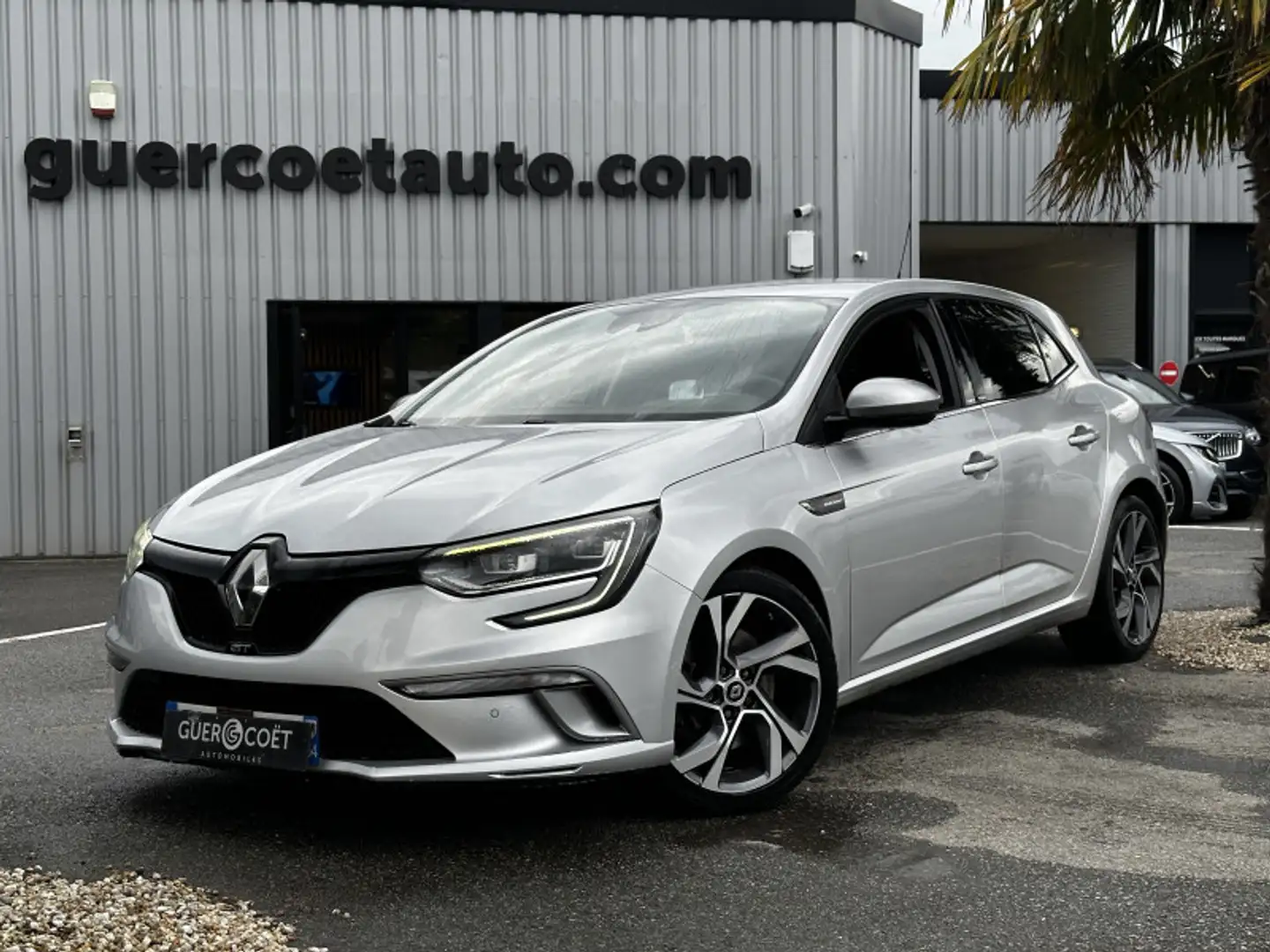 Renault Megane 1.6 TCE 205CH ENERGY GT EDC Gris - 2