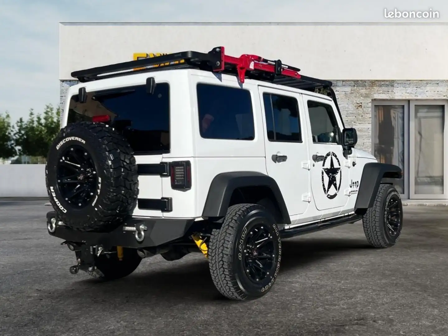 Jeep Wrangler TOP CONFIG 2.8 CRD 200 UNLIMITED AWD BVM PLUS DE 15000 D'EQUIPEMENTS PAS MALUS Blanco - 2
