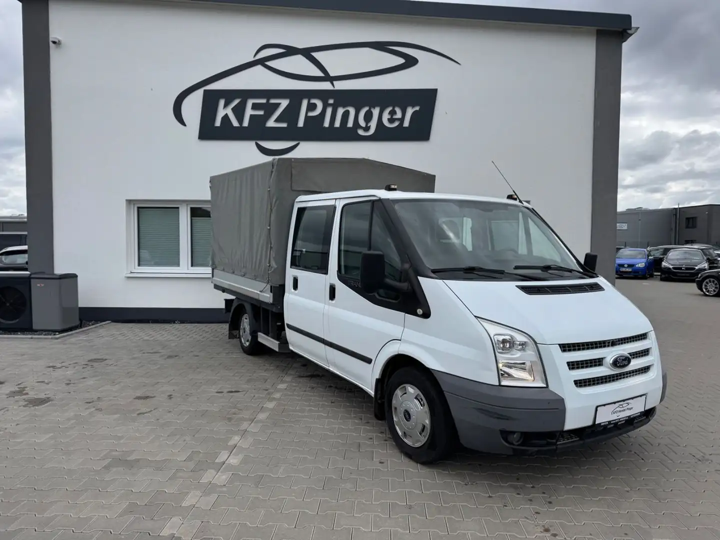 Ford Transit Pritsche FT 300 M Doppelkabine Trend Wit - 1