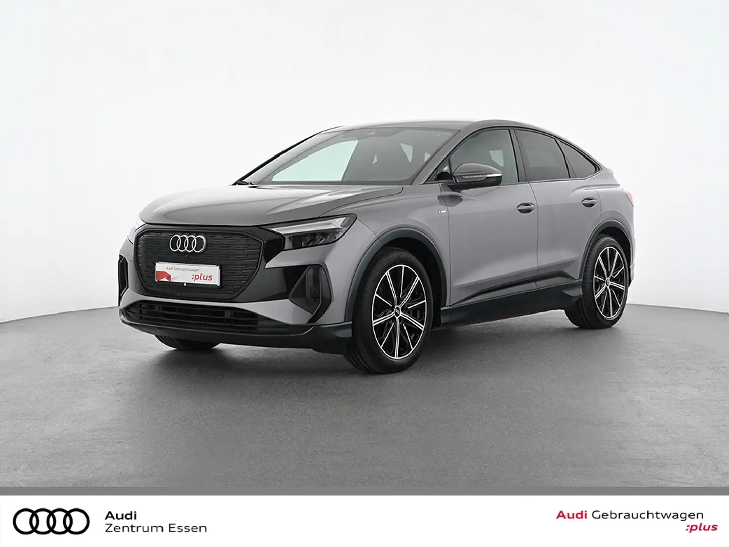 Audi Q4 e-tron Sportback 40 E-TRON S Line LED SHZ NAV RÜFA   PDC Grau - 2