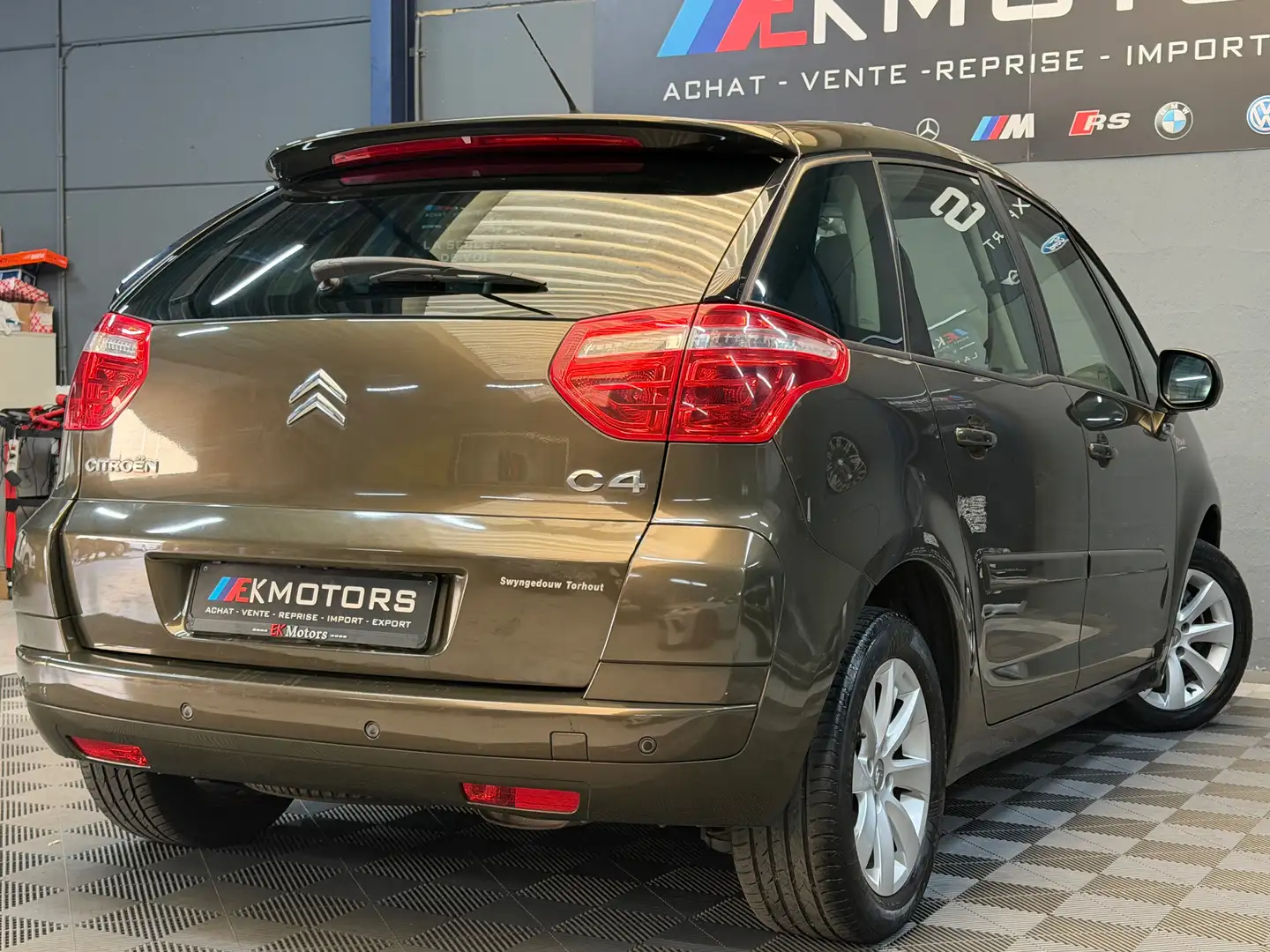 Citroen C4 Picasso °CUIR°PDC°CLIM°J.ALU°TRES PROPRE Marrón - 2