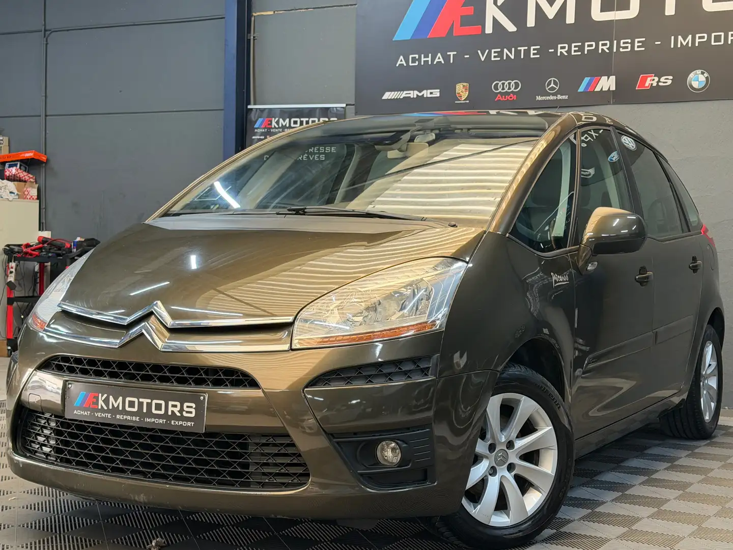 Citroen C4 Picasso °CUIR°PDC°CLIM°J.ALU°TRES PROPRE Marrón - 1