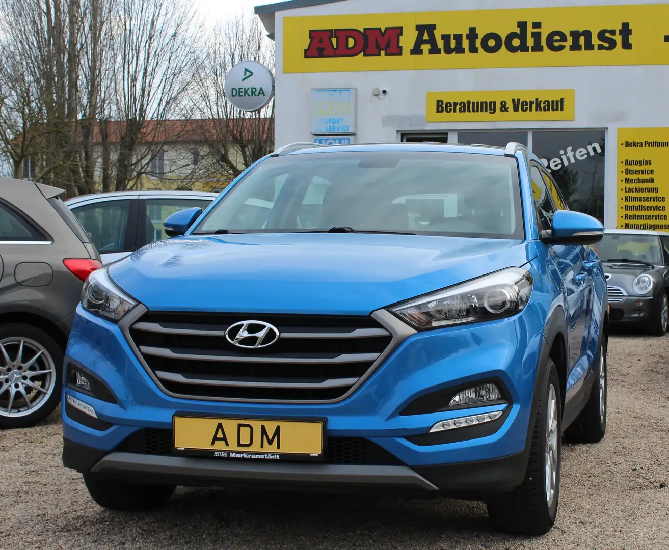 Hyundai TUCSON blue Trend 2WD Bleu - 2