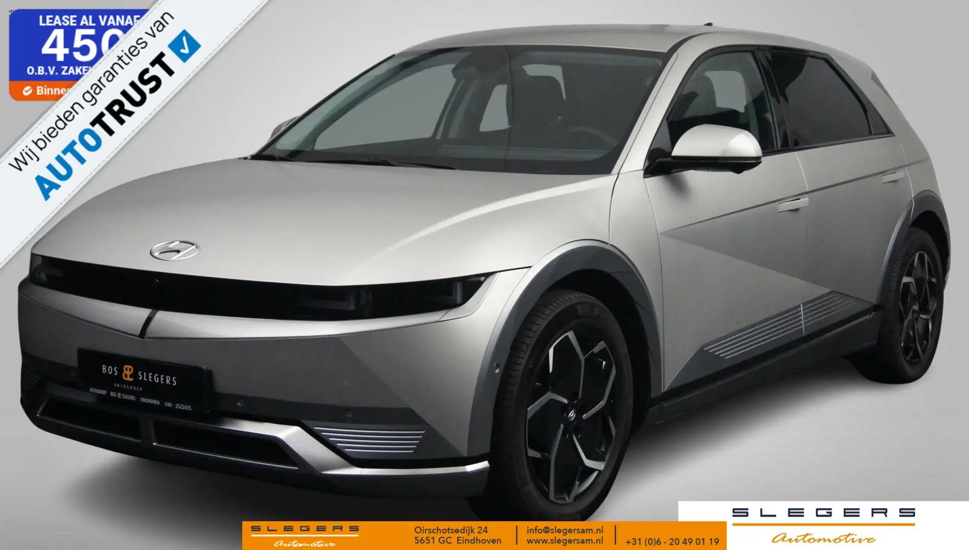 Hyundai IONIQ 5 58 KWH Lounge Techniq +Uniq pakket Bose Leer Head Argent - 1