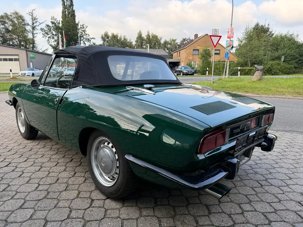Fiat 850 Spider *HU 4/2028*H-Kennzeichen*, foto 8