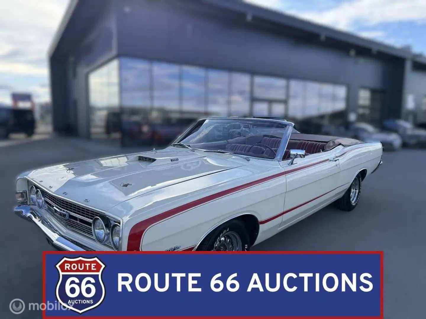 Ford Torino GT Cabriolet | 1968 | Route 66 Auctions Negro - 1
