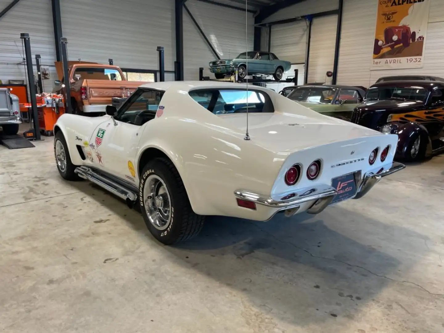 Chevrolet Corvette CORVETTE C3 7.4 l Gros Bloc LS4 Blanc - 2