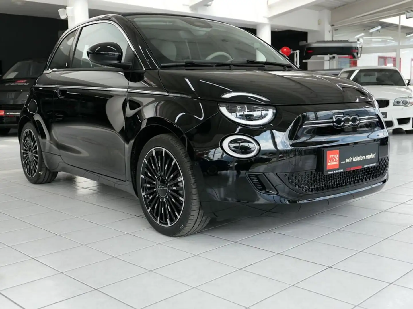 Fiat 500e La Prima *CABRIO*ACC*APPLE CARPLAY* Schwarz - 1