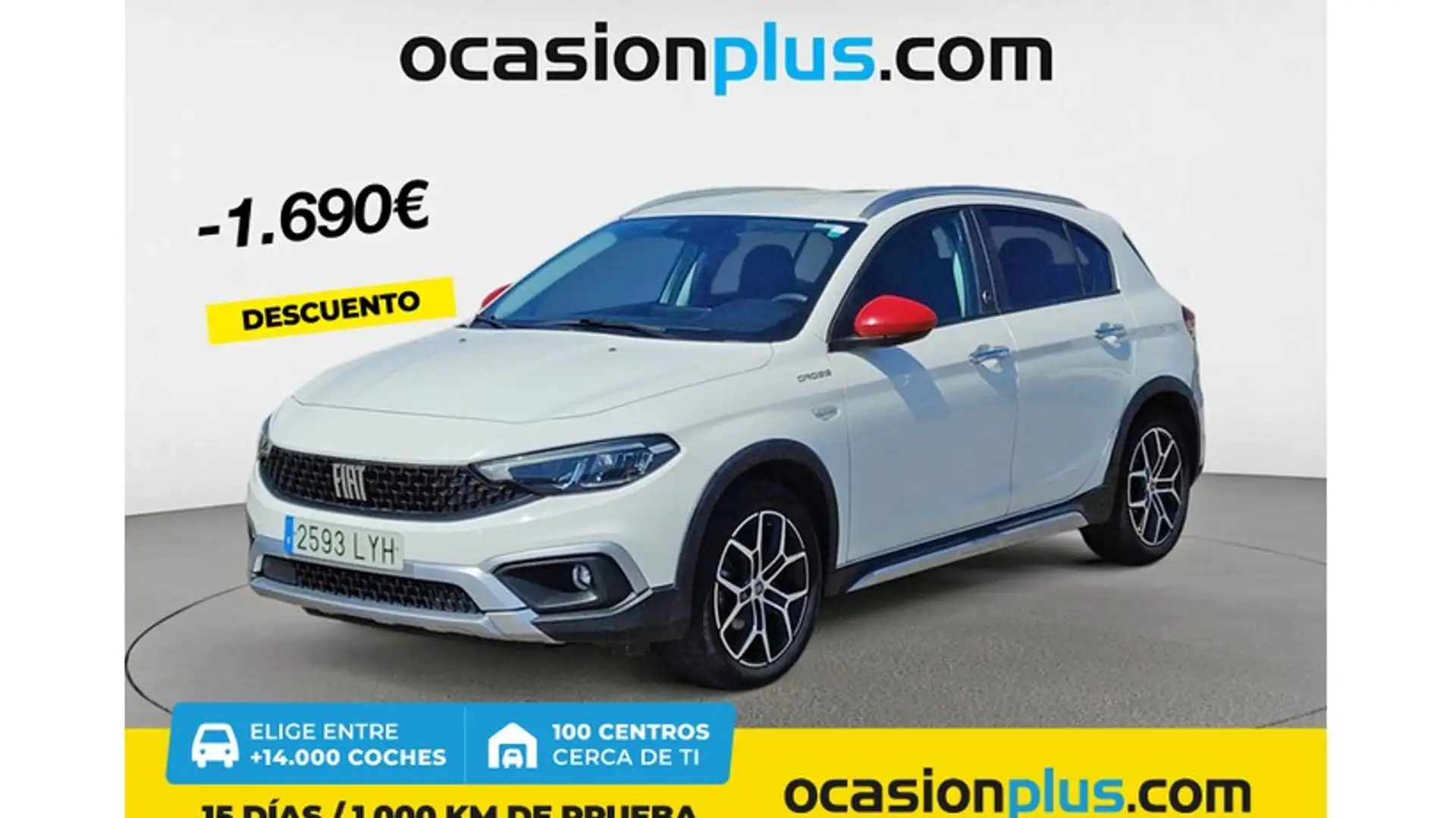Fiat Tipo 1.5 Hybrid Cross DCT Weiß - 1
