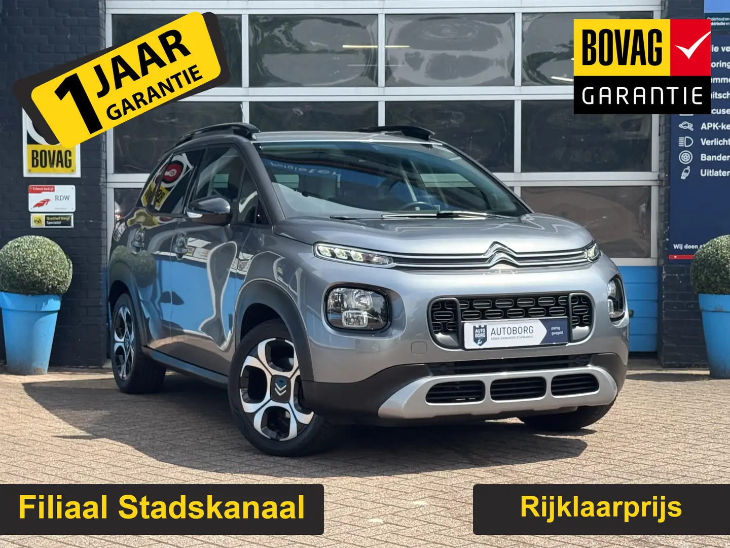 Citroen C3 Aircross 1.2 PureTech S&S Shine Prijs Inclusief Onderhoud & Grijs - 1