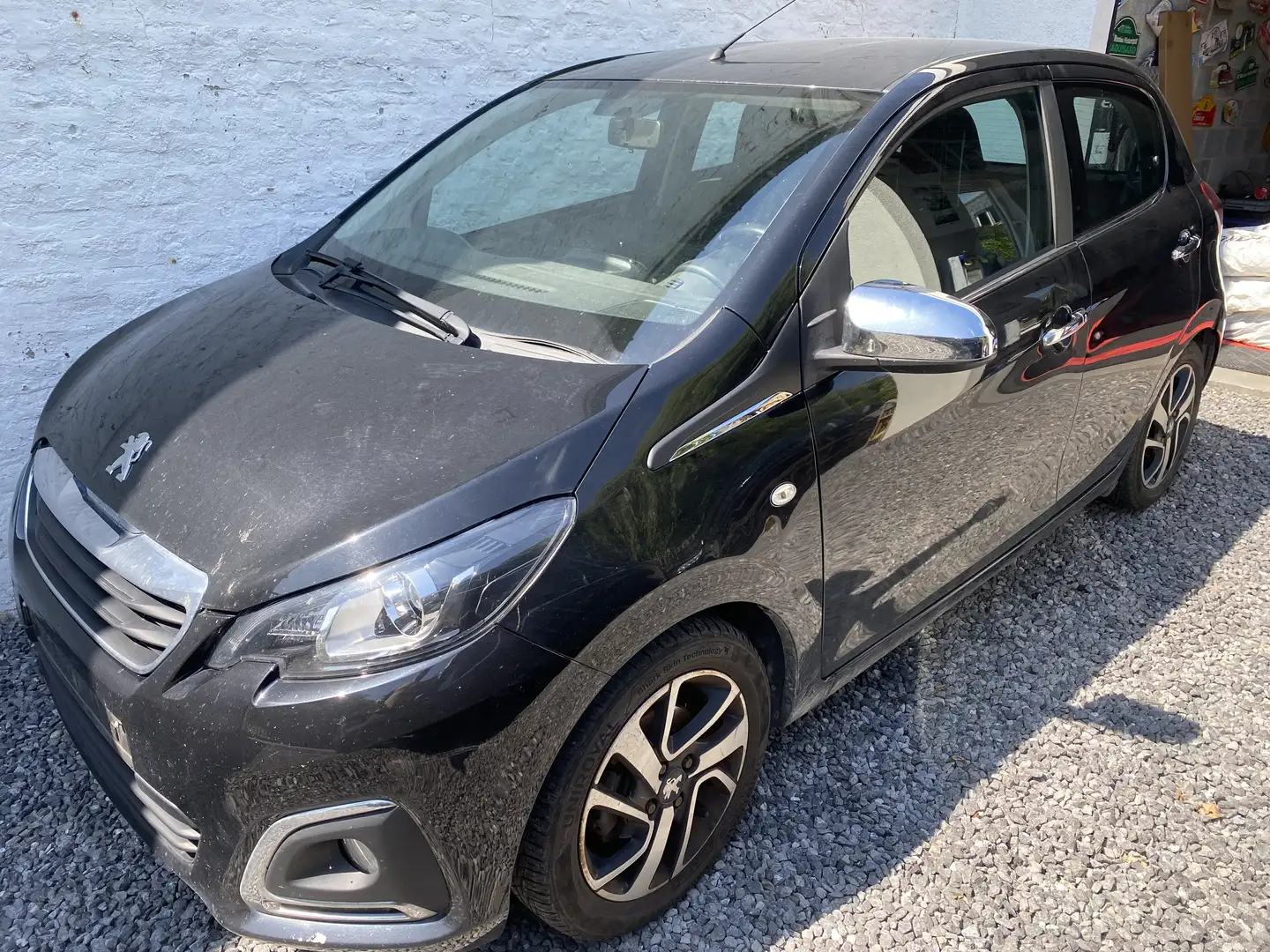 Peugeot 108 1.2 PureTech Allure-roule bien-marchand-export Zwart - 2