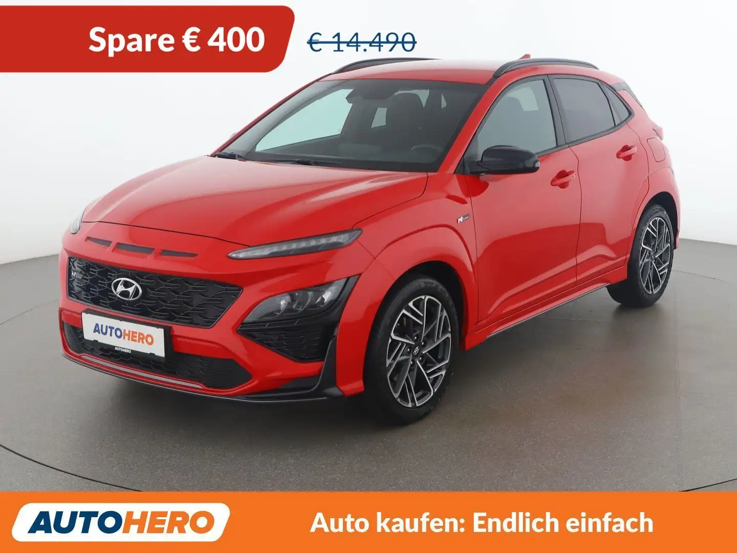 Hyundai KONA 1.0 T-GDI Mild-Hybrid N Line 2WD Rot - 1