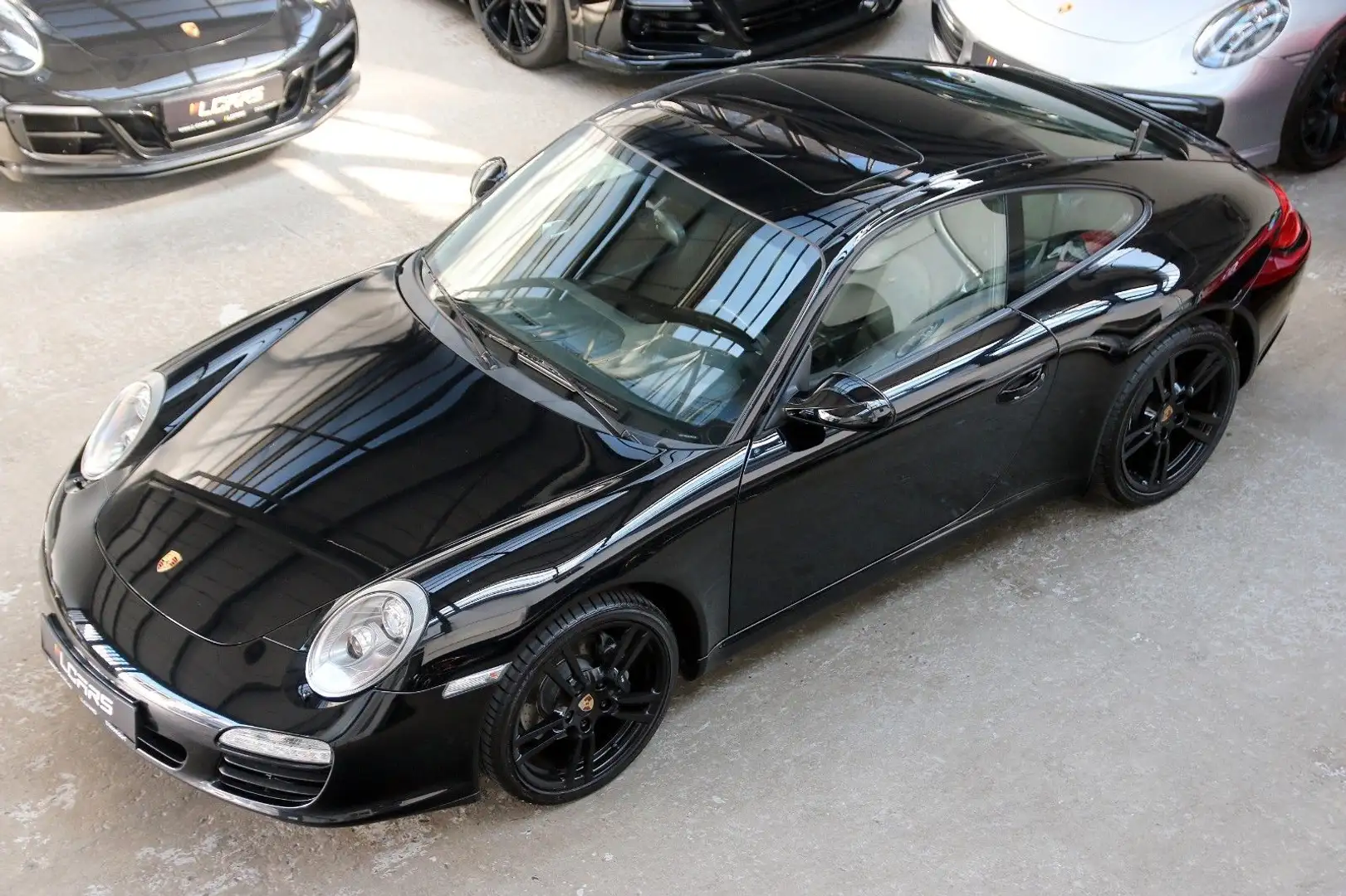 Porsche 997 Carrera Coupe Schalter Sportabgas Schiebedac Schwarz - 1