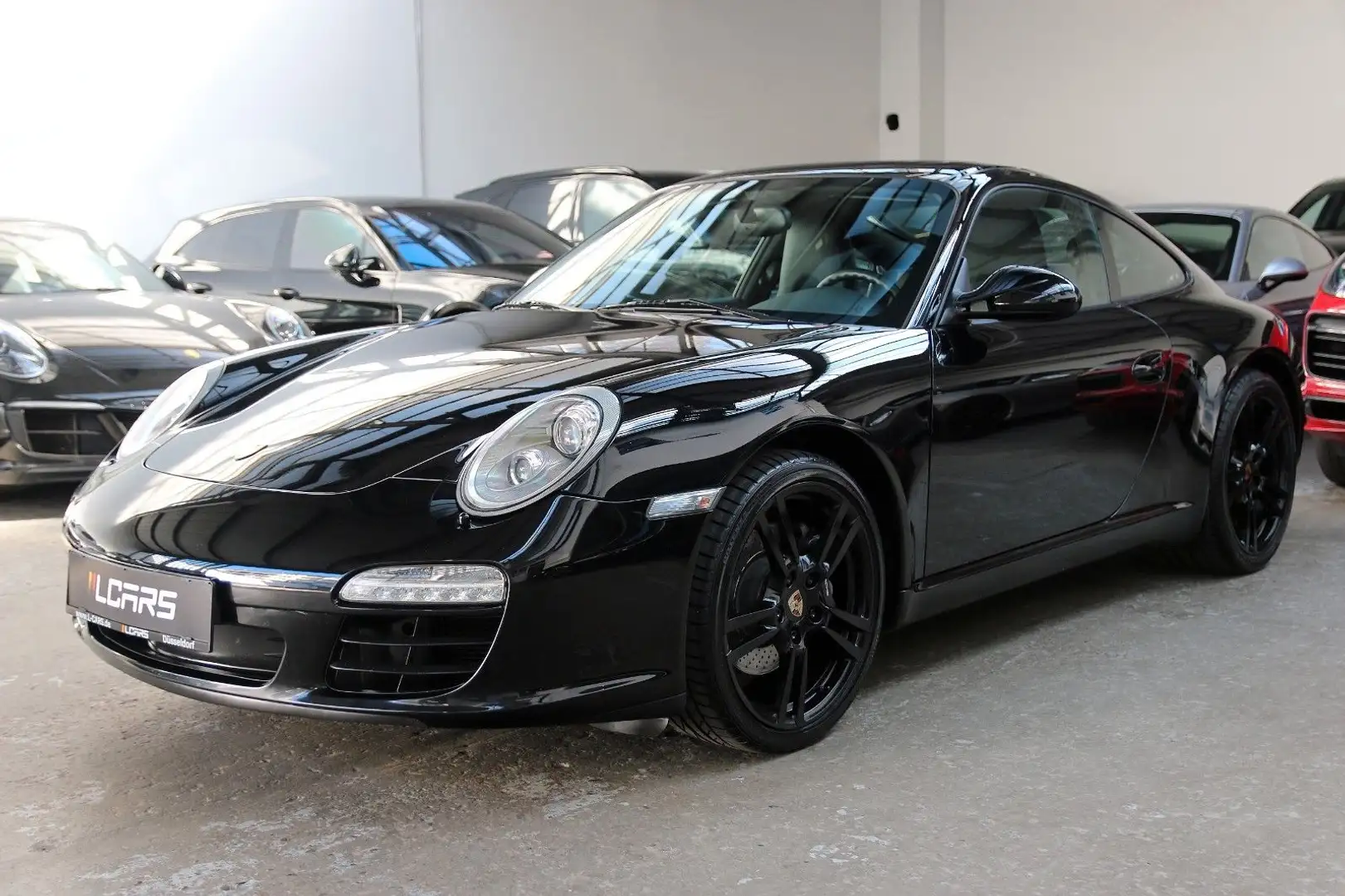Porsche 997 Carrera Coupe Schalter Sportabgas Schiebedac Schwarz - 2