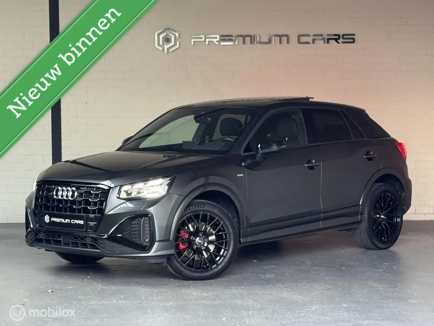Audi Q2 35 TFSI 3X S-Line Pano Acc Matrix Keyless Camera Grijs - 1