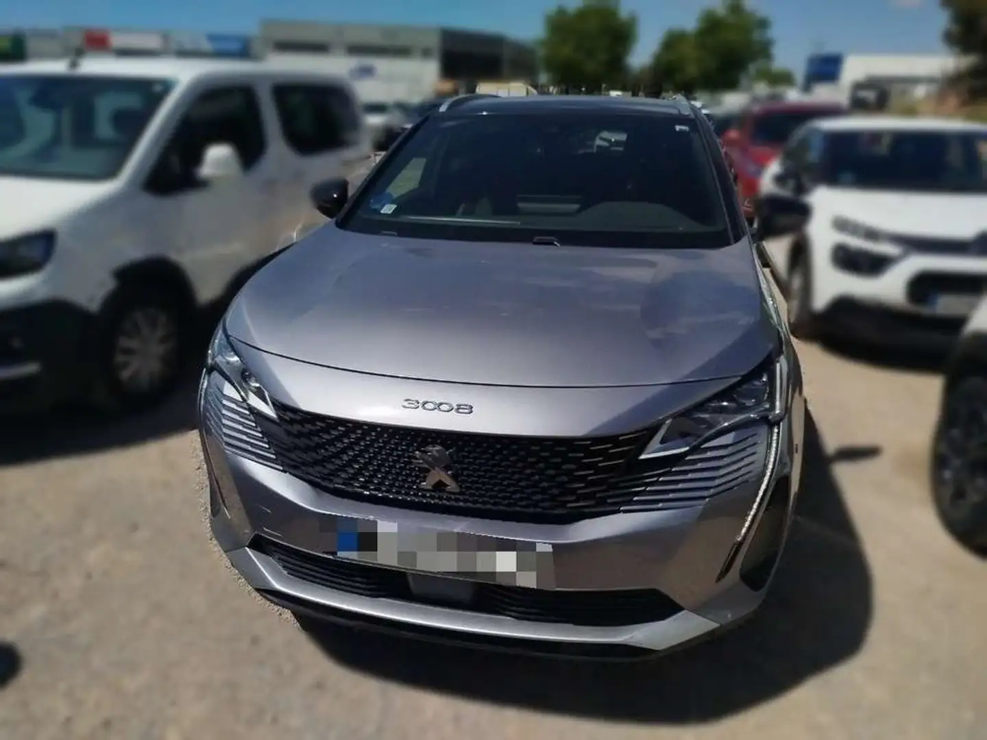 Peugeot 3008 300 e-EAT8 GT Gris - 2